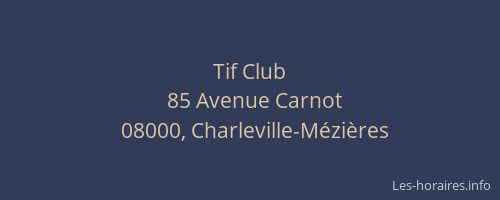 Tif Club