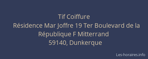 Tif Coiffure