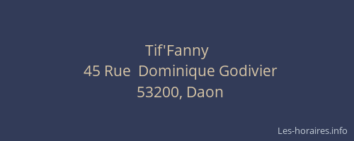 Tif'Fanny