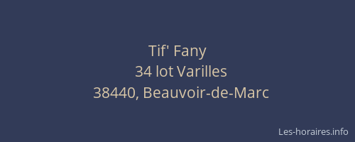 Tif' Fany