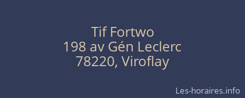 Tif Fortwo