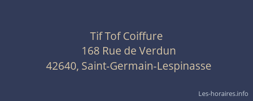 Tif Tof Coiffure