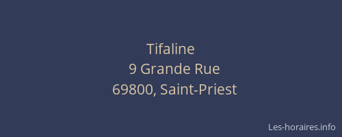 Tifaline