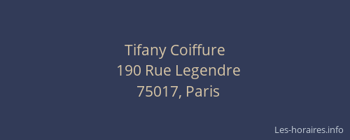 Tifany Coiffure