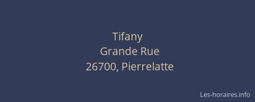 Tifany