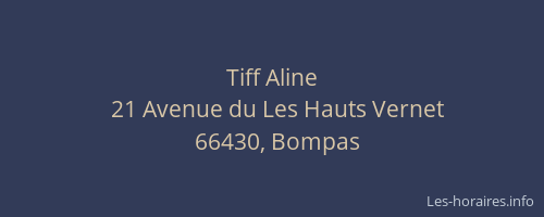 Tiff Aline