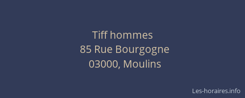 Tiff hommes