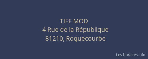 TIFF MOD