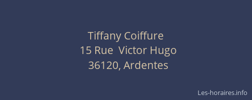 Tiffany Coiffure