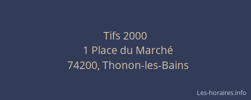 Tifs 2000