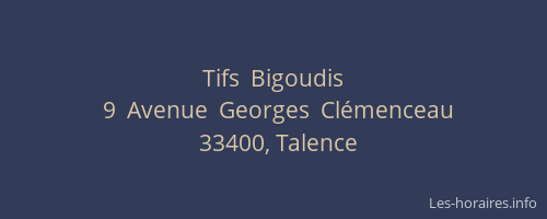 Tifs  Bigoudis