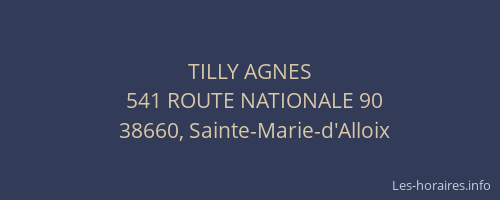 TILLY AGNES