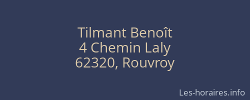 Tilmant Benoît