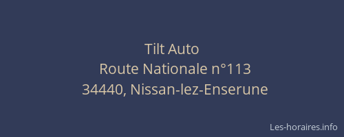 Tilt Auto
