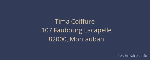 Tima Coiffure