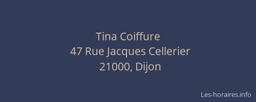 Tina Coiffure