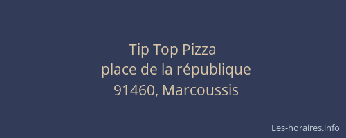 Tip Top Pizza
