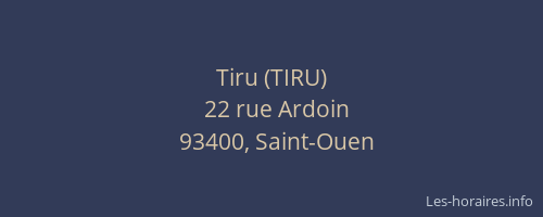 Tiru (TIRU)