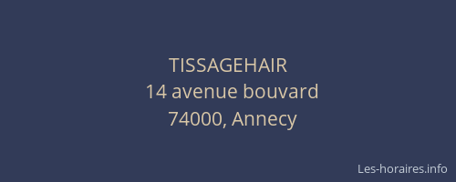 TISSAGEHAIR