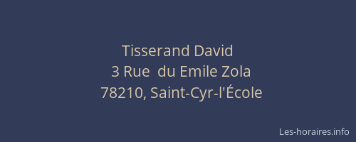 Tisserand David