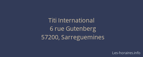 Titi International