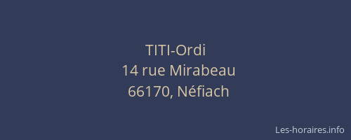 TITI-Ordi