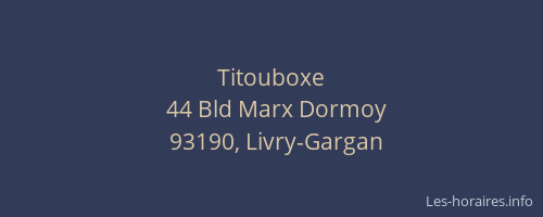 Titouboxe