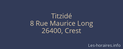Titzidé