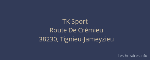 TK Sport