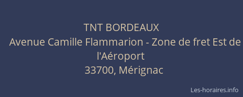 TNT BORDEAUX