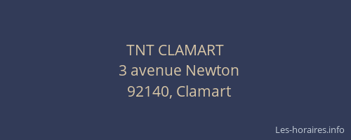 TNT CLAMART