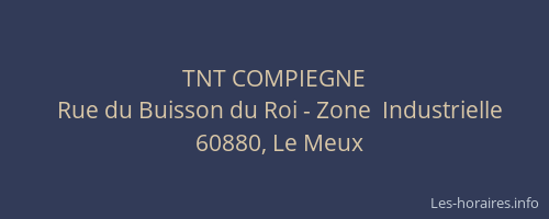 TNT COMPIEGNE