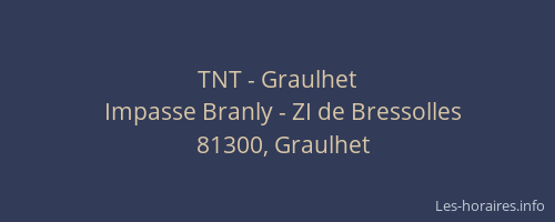 TNT - Graulhet