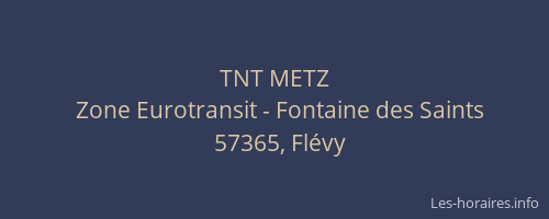 TNT METZ
