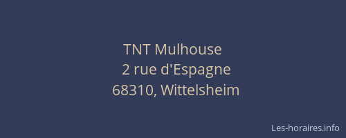 TNT Mulhouse
