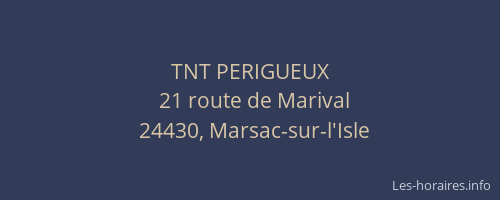 TNT PERIGUEUX