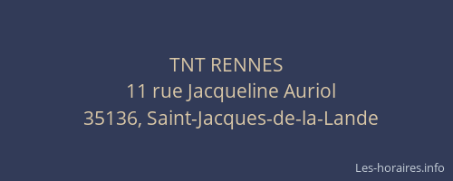 TNT RENNES