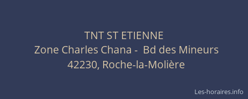 TNT ST ETIENNE