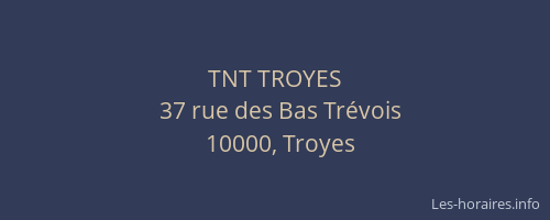 TNT TROYES