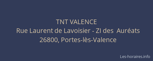 TNT VALENCE