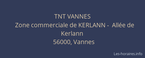 TNT VANNES