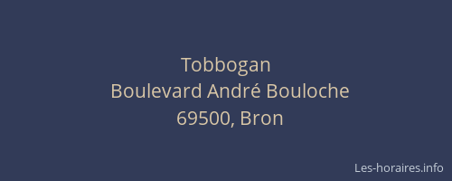 Tobbogan