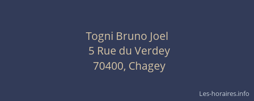 Togni Bruno Joel