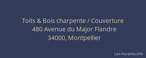 Toits & Bois charpente / Couverture