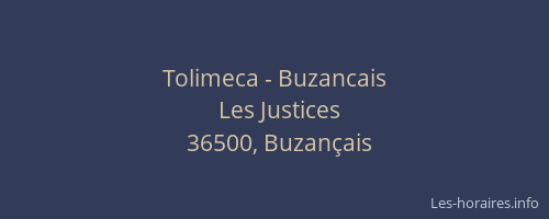 Tolimeca - Buzancais