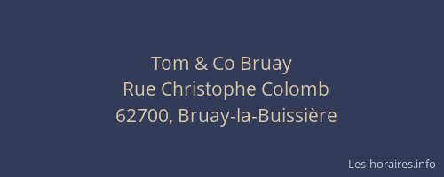 Tom & Co Bruay