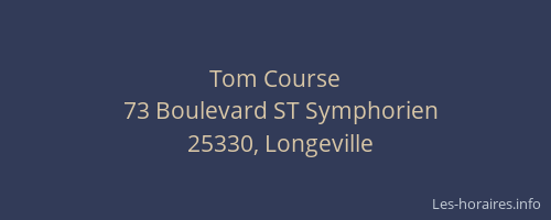 Tom Course