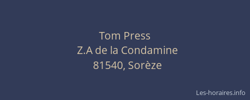 Tom Press
