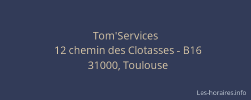 Tom'Services