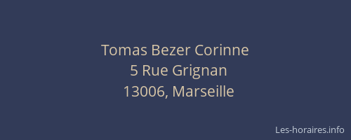 Tomas Bezer Corinne